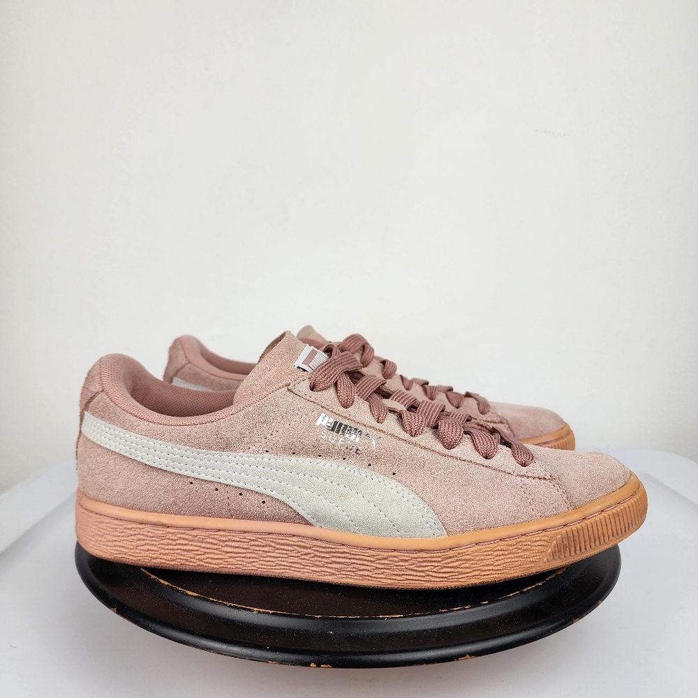 Puma Women's Suede Classic Sneakers in Dusty Pink Size 9.5 - Picture 5 of 12